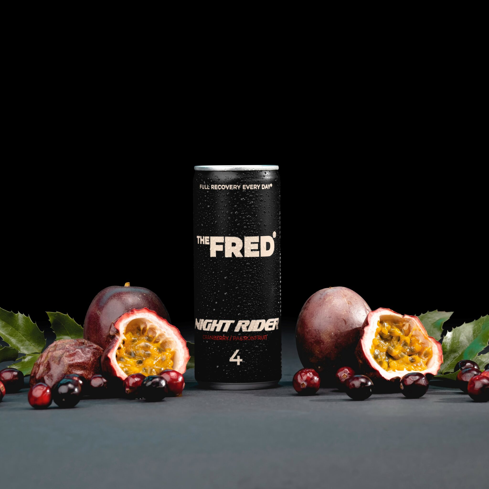 THE FRED Functional drinks in 4 Geschmacksrichtungen