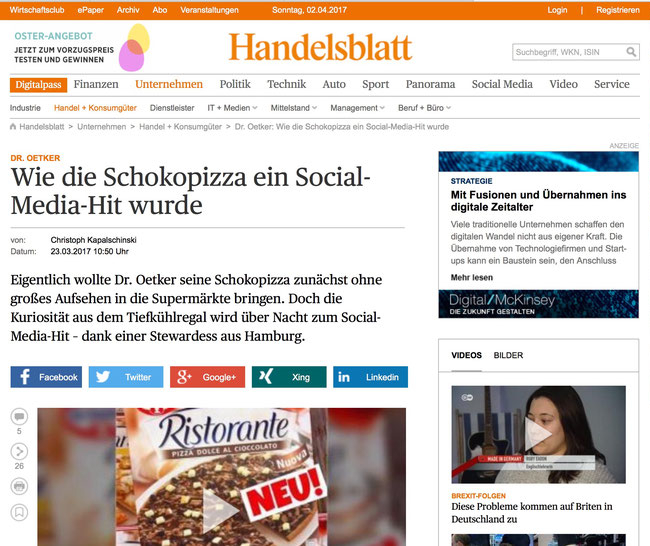 Foodnewsgermany Handelsblatt