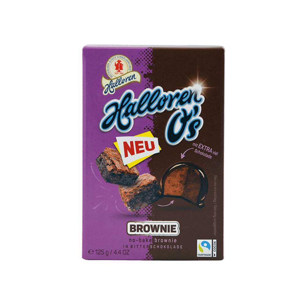 Halloren O's Brownie 125 g