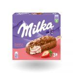 Milka Ice Cream Strawberry Cheesecake