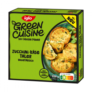 iglo Green Cuisine Zucchini-Käse-Taler