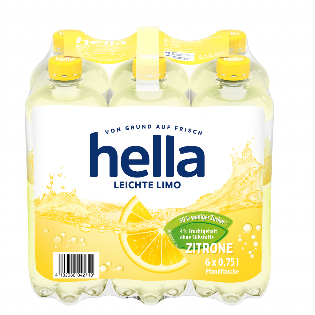 hella leichte Limo Zitrone