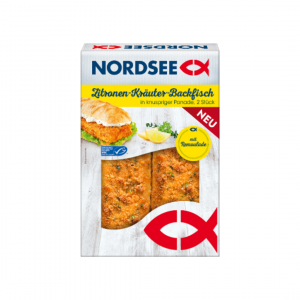 NORDSEE Zitronen-Kräuter-Backfisch